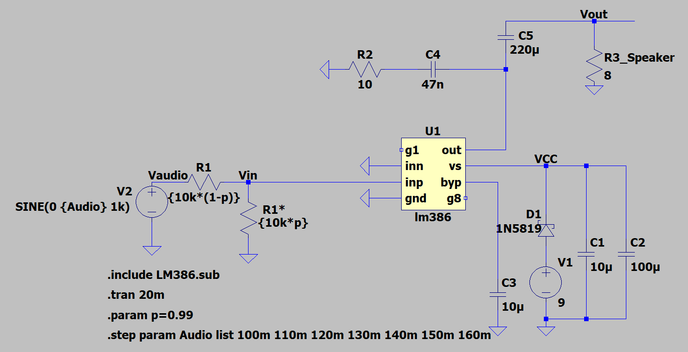 Analog Audio Power Amplifier PCB project image
