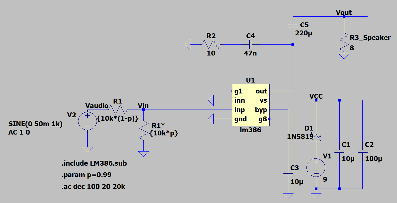 Analog Audio Power Amplifier PCB project image